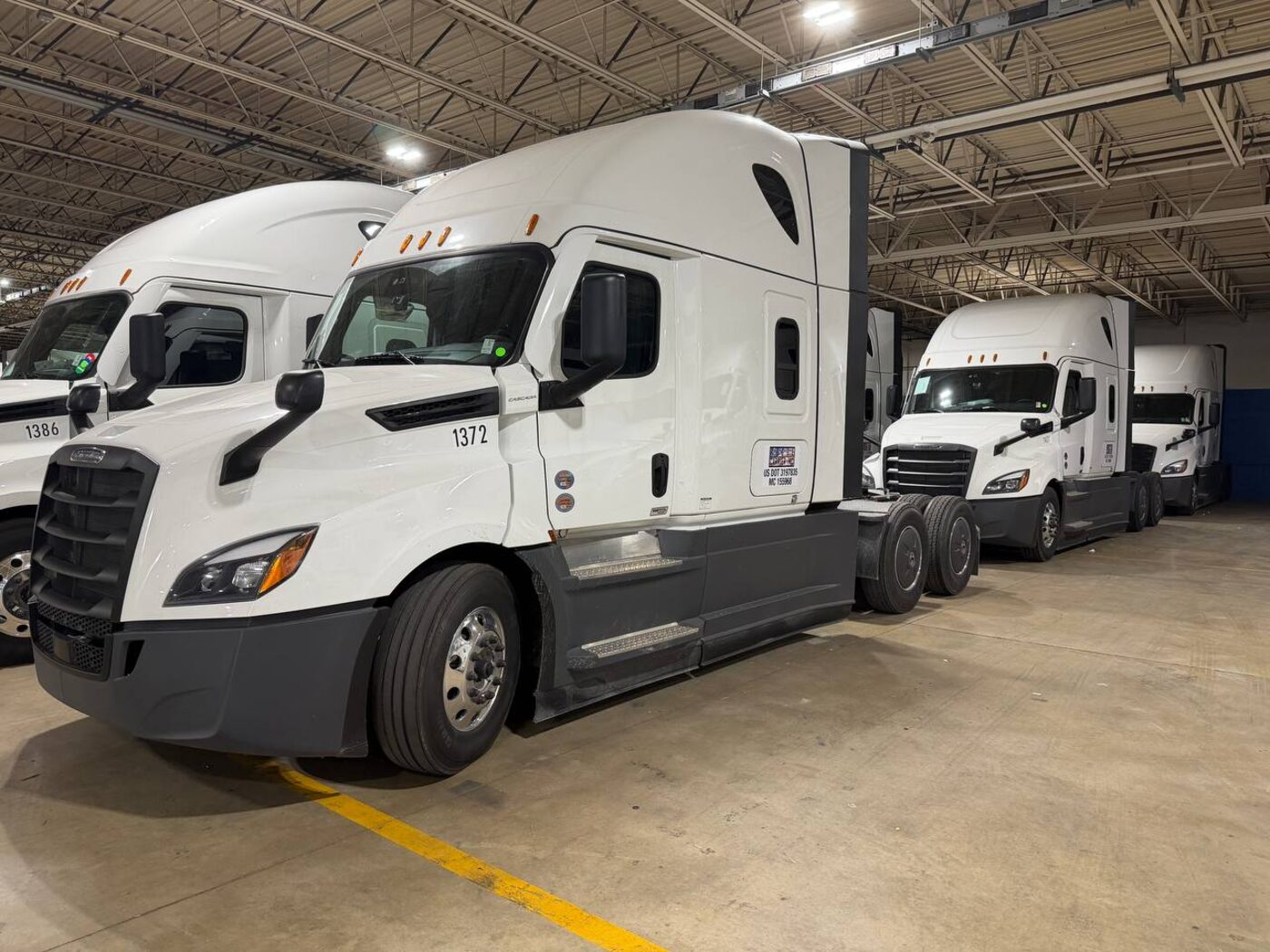 Rogue Carrier modern Freightliner fleet